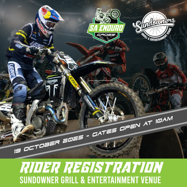 SA Endurocross Rider Registration - 19 October 2025