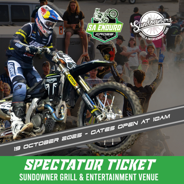 SA Endurocross Spectator Tickets – 19 October 2025